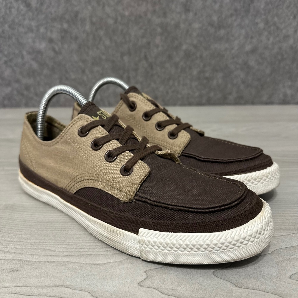 Converse Chuck Taylor All Star Malden Street Womens 9 Brown Tan Low Sneakers
